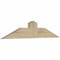 Ekena Millwork Portland Rough Sawn Timber Gable Bracket, Douglas Fir, 48"W x 10"H x 2"D x 6"F, 5/12 Pitch GBW048X10X0206POR00RDF - alternate 3
